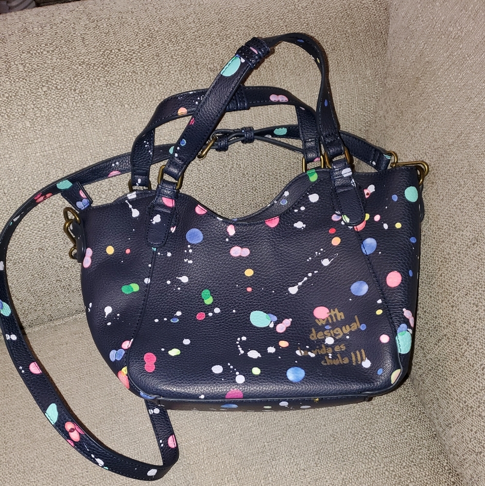 Desigual Paint Splatter Purse